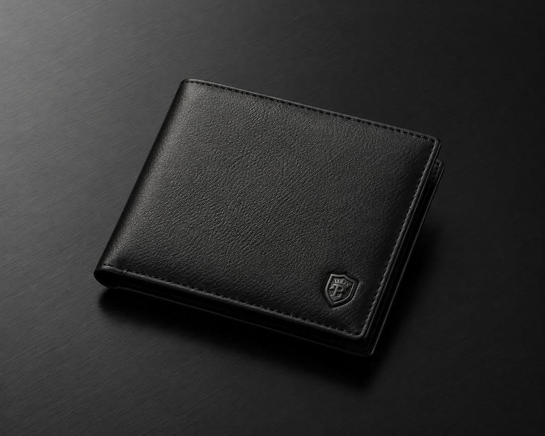 Premium RFID Blocking Men's Bifold Leather Wallet